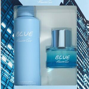 Kenneth Cole Blue Body Wash and Fragrance Set